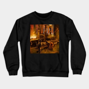 In the creepy darkness of the night Crewneck Sweatshirt